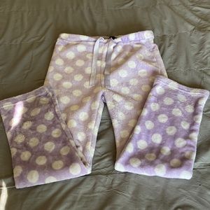 Purple Polka Dot PJ Pants